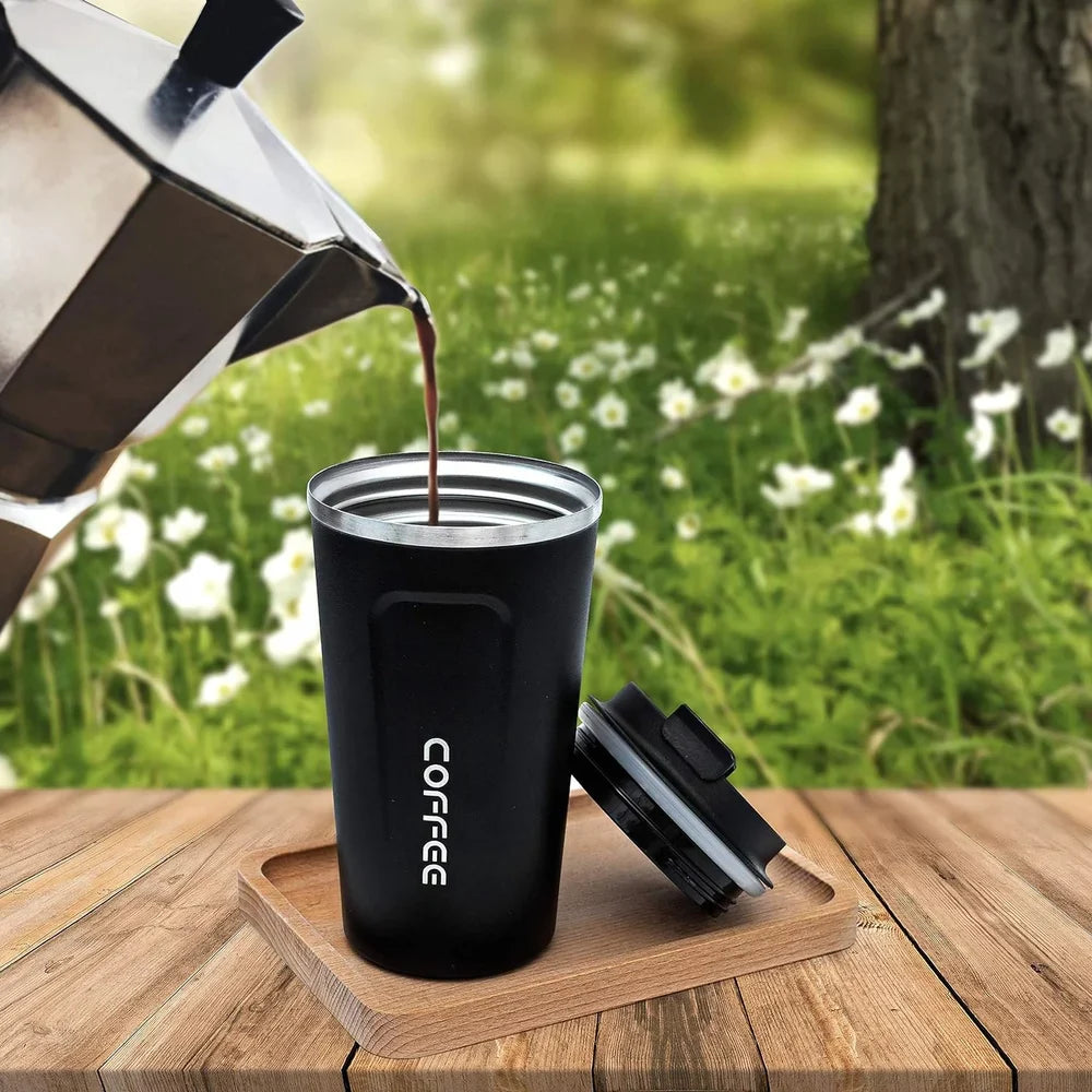 New Digital Display Coffee Thermos Cup ( Hot & Cold )