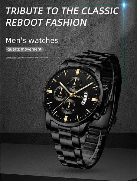 New Men's Business Casual Watch