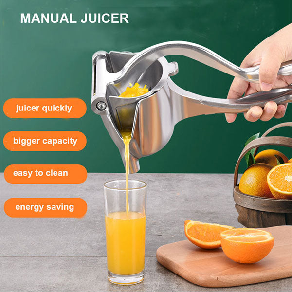 Hand Press Metal Lime Juicer Aluminium Manual Fruit Juicer Orange Juicer