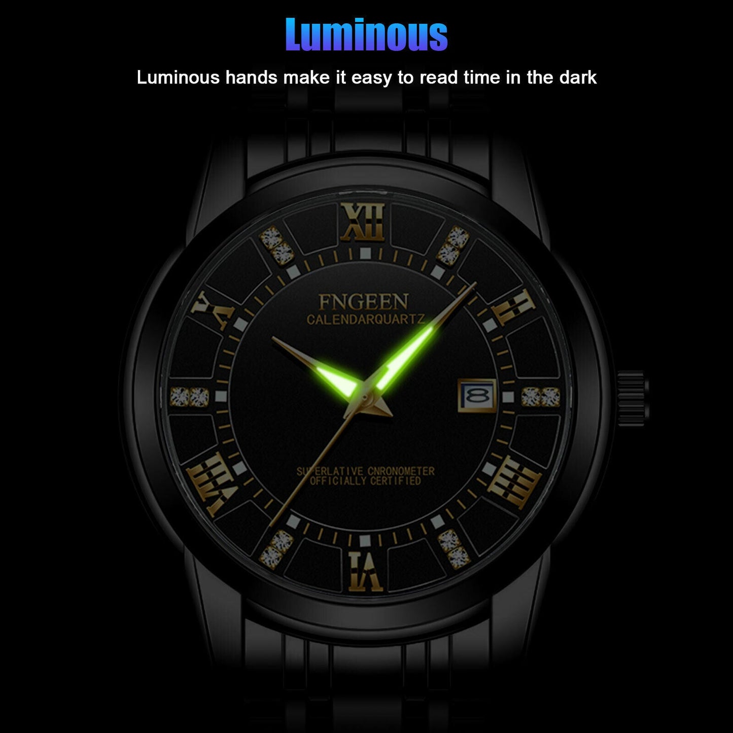 New Classic Fngeen Luminous Business watch