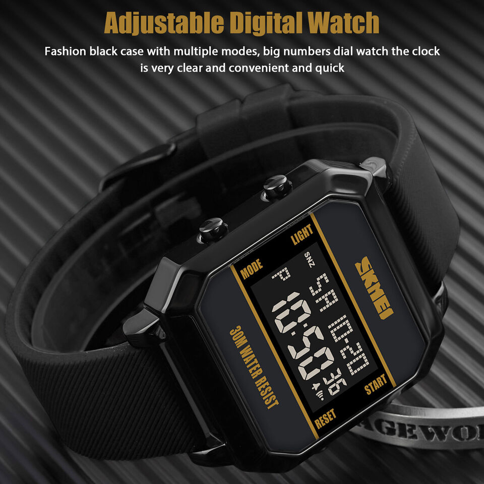 MEN'S DIGITAL IMPORTED SKlMl BRANDED WATCH