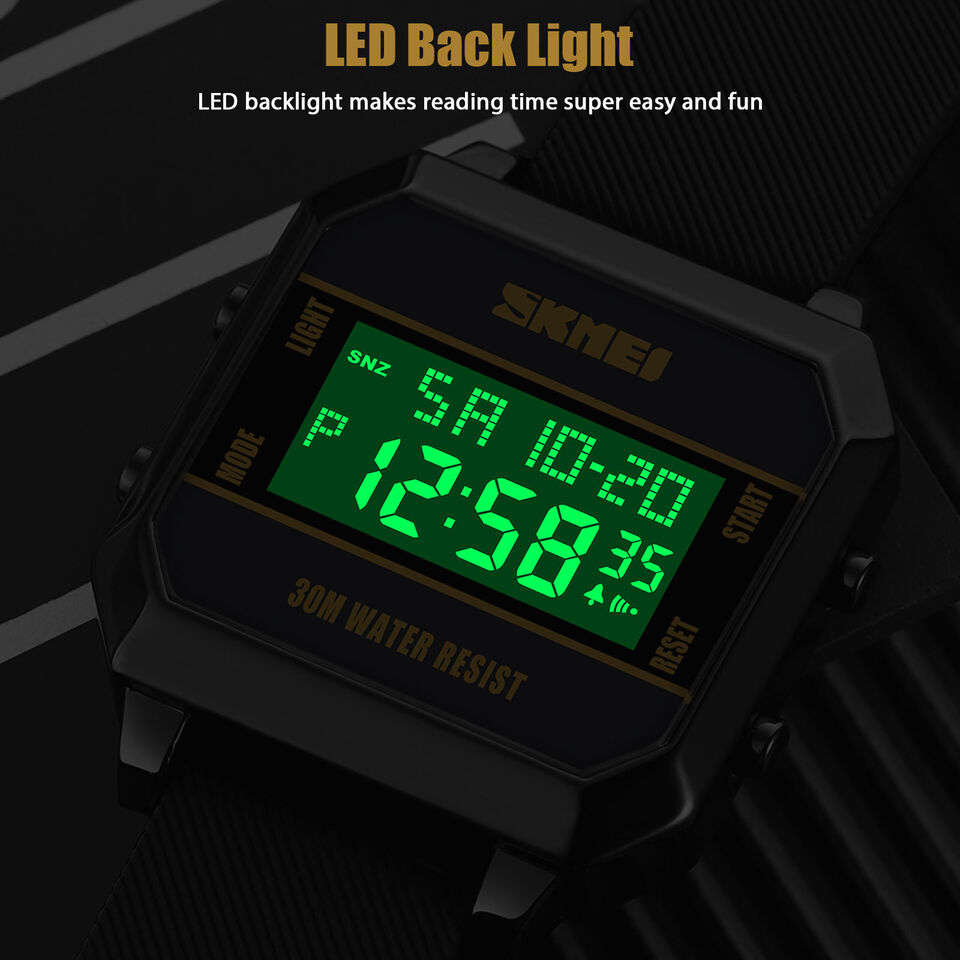 MEN'S DIGITAL IMPORTED SKlMl BRANDED WATCH